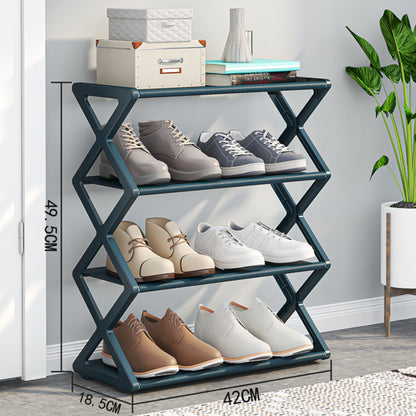 X Shape Shoe Rack
