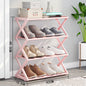 X Shape Shoe Rack