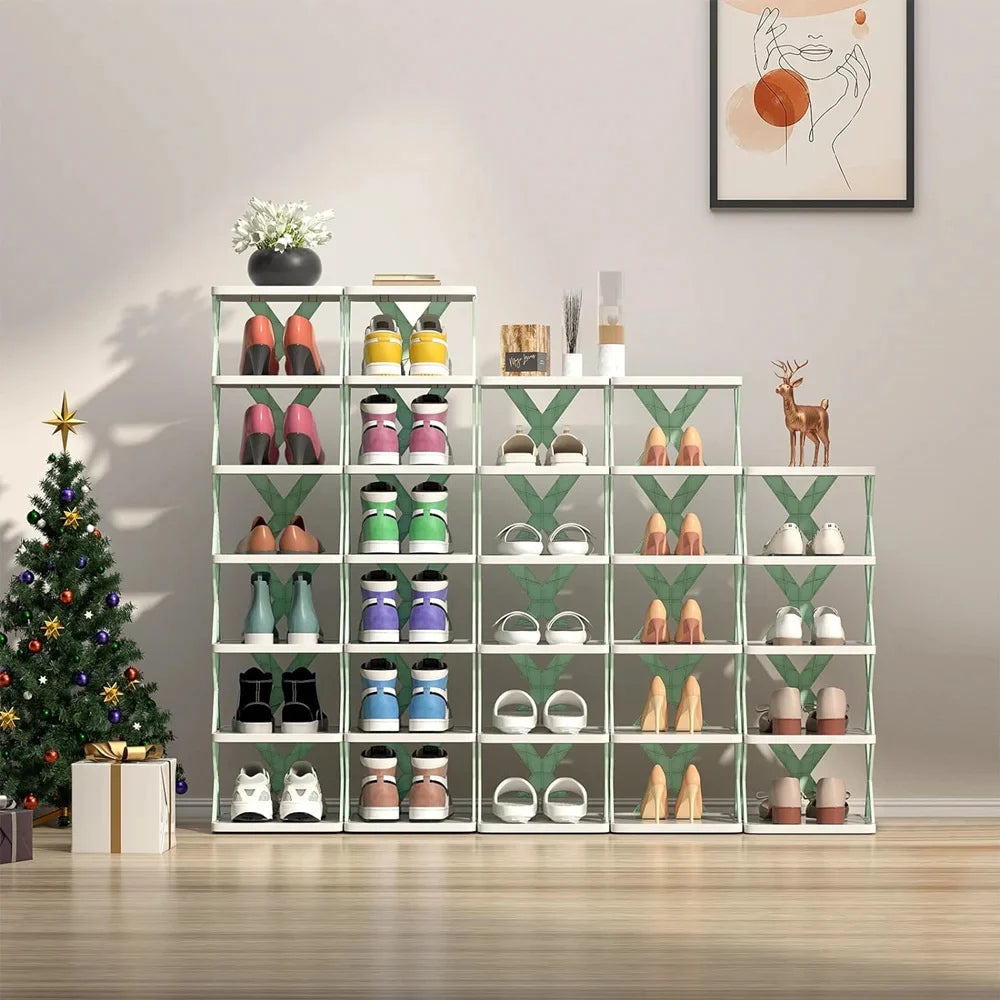 Vertical Single X Shoe Rack