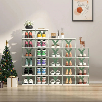 Vertical Single X Shoe Rack