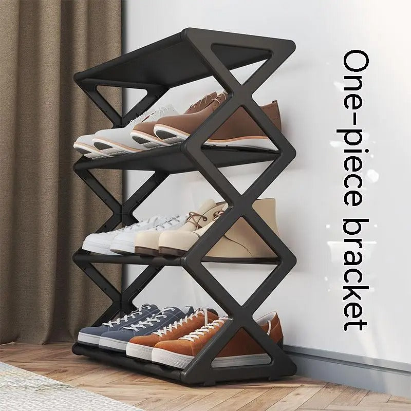 X Shape Shoe Rack