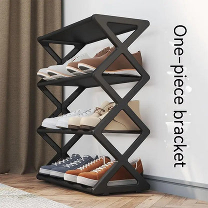 X Shape Shoe Rack